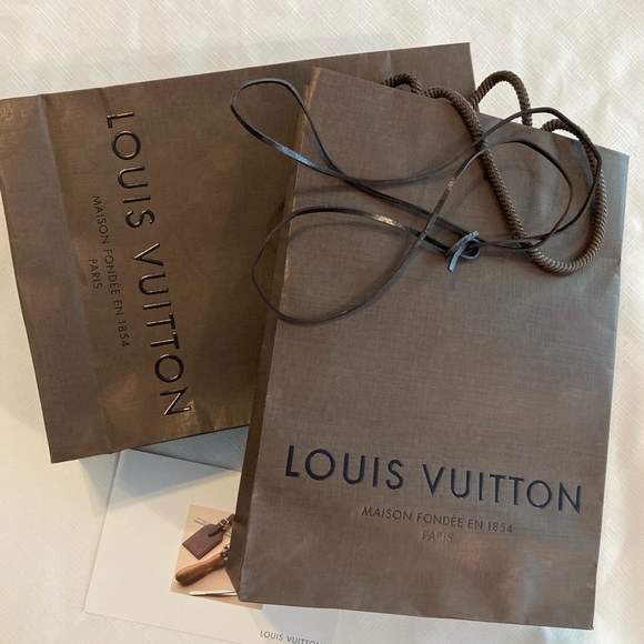 Louis Vuitton Accessories Louis Vuitton Gift Bags Set Of 2 Poshmark
